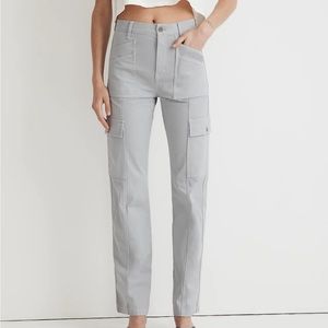 Madewell The Garment-Dyed '90s Straight Cargo Pant